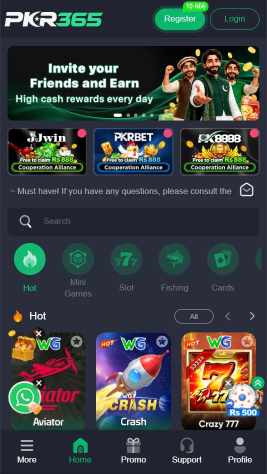 pkr365 games