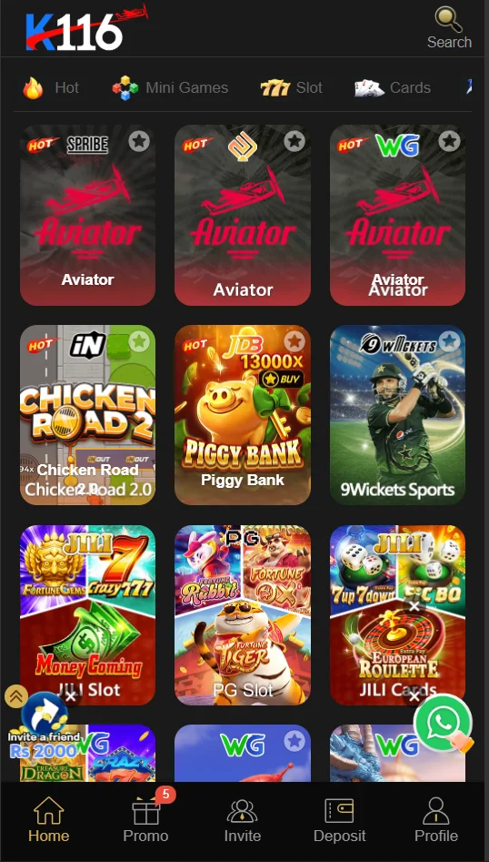 k116 apk